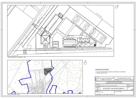 Proyecto Ampliación IES Orden de Santiago, Horcajo De Santiago (Cuenca)