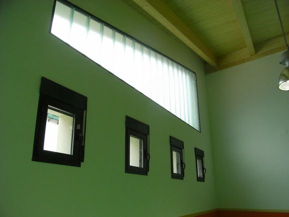 Aula de psicomotricidad en el CRA Los Sauces