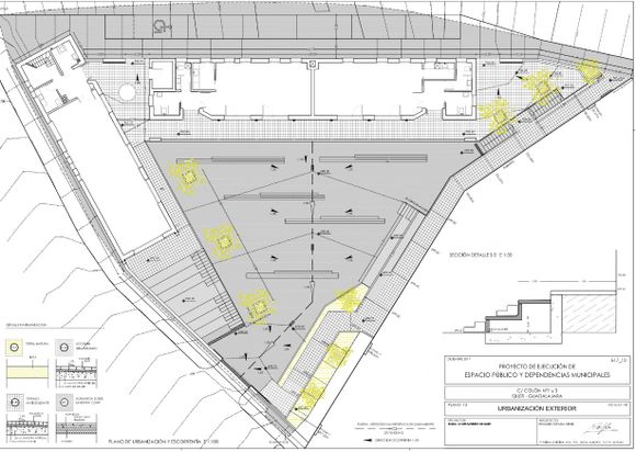 Proyecto de Equipamiento espacio público y edificios para dependencias municipales
