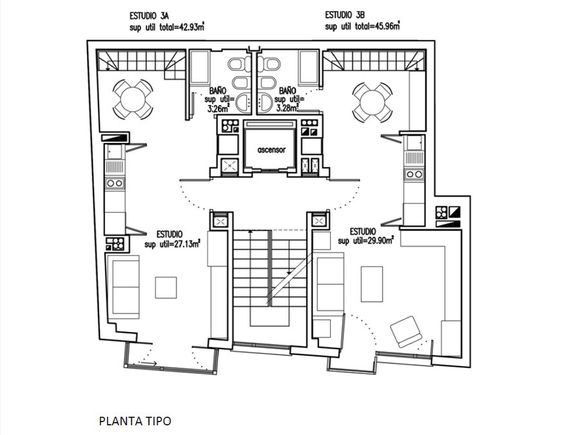 Edificio para cinco estudios Madrid, local comercial trasteros