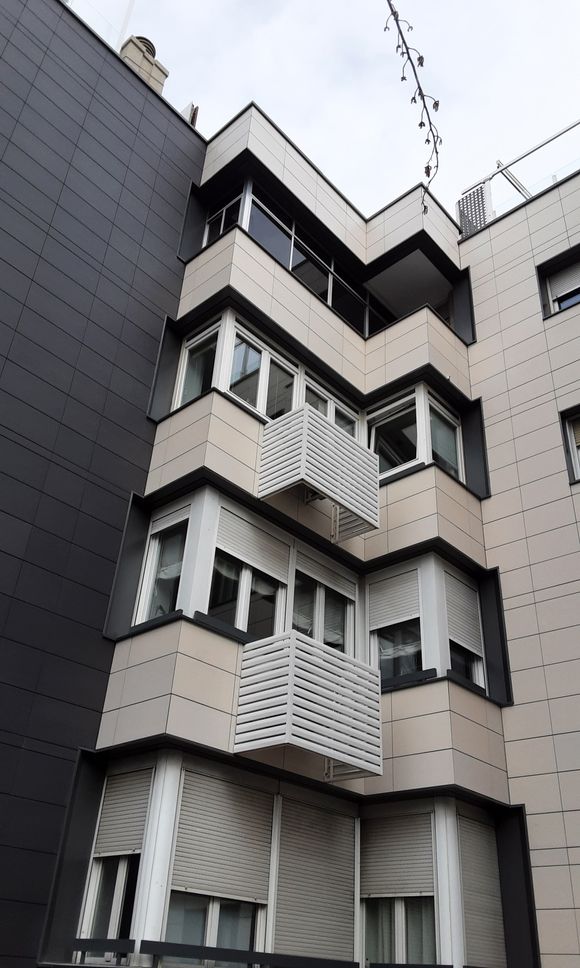 Rehabilitacion energetica de fachada edificio de viviendas